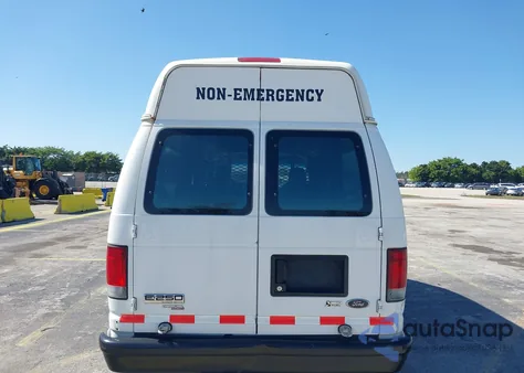 2012 Ford E-250 Commercial z USA, uszkodzony, nr VIN 1FTNS2EW4CDA04882